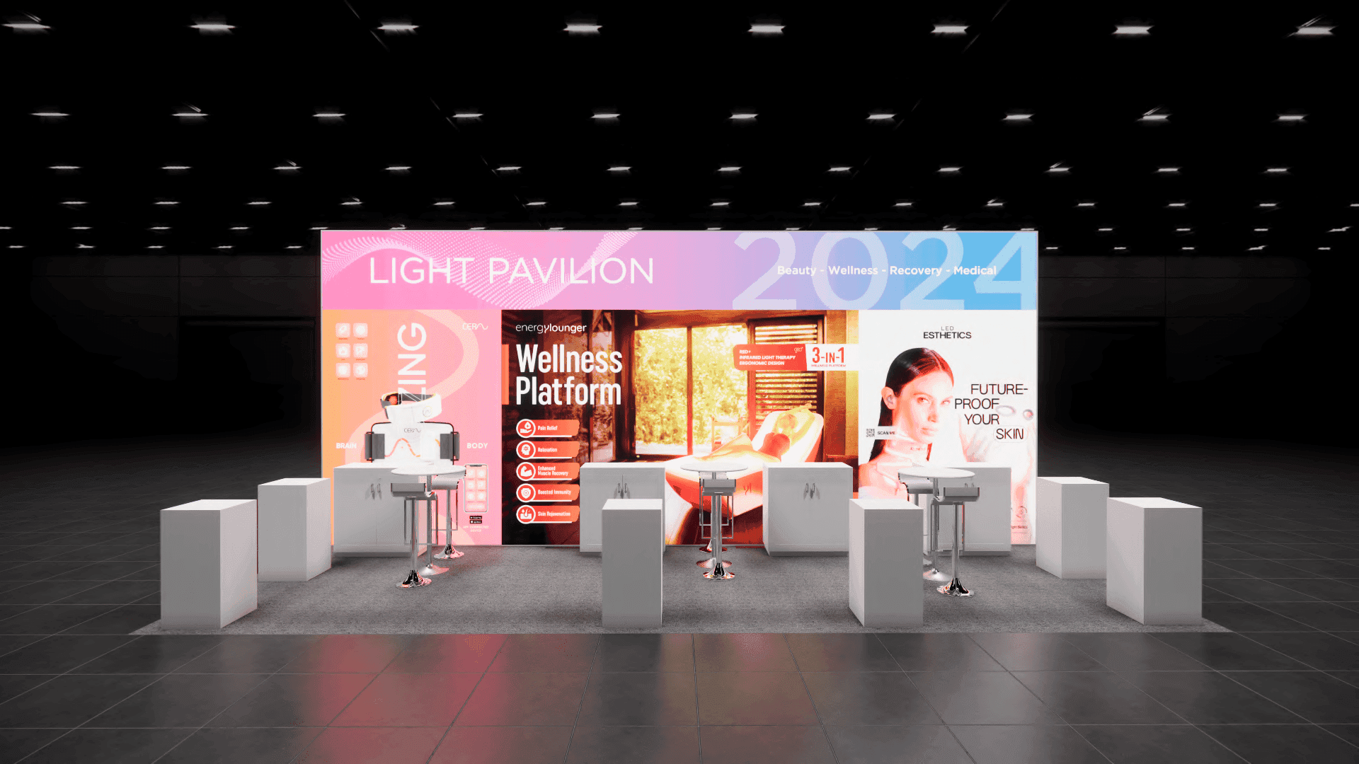20 x 30 Island Exhibit Rental — IPPE, Atlanta