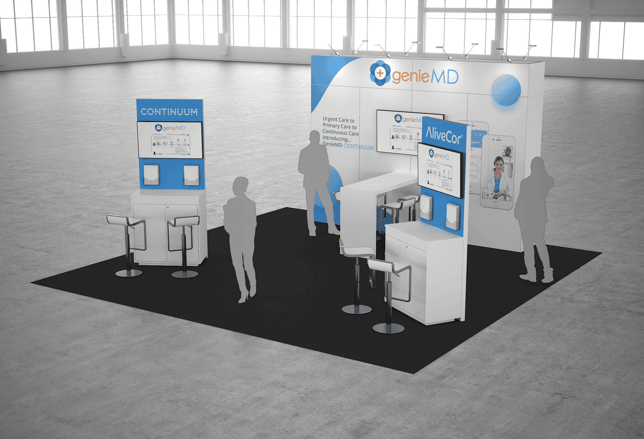 20 x 20 Island Exhibit Rental — Global Pet Expo, Orlando