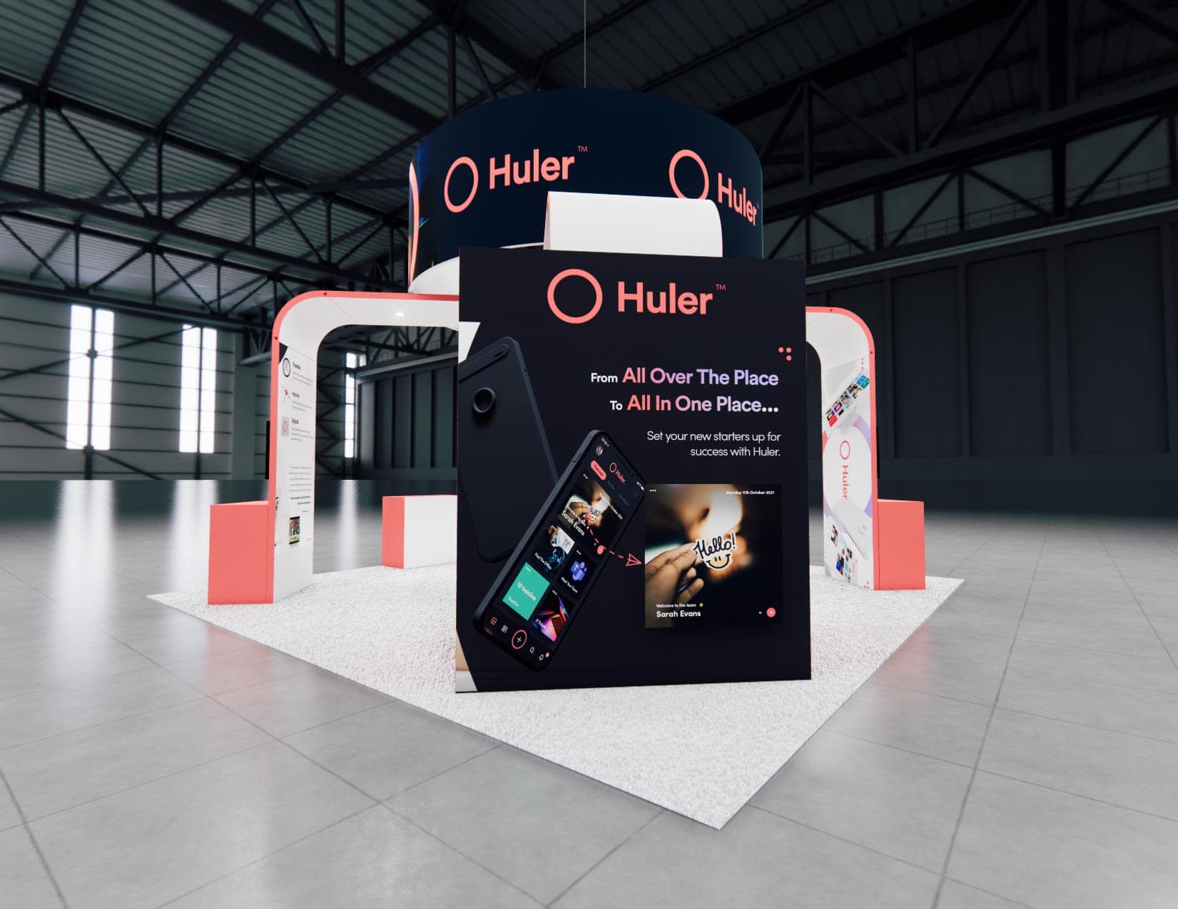 20 x 20 Island Exhibit Rental — MODEX, Atlanta