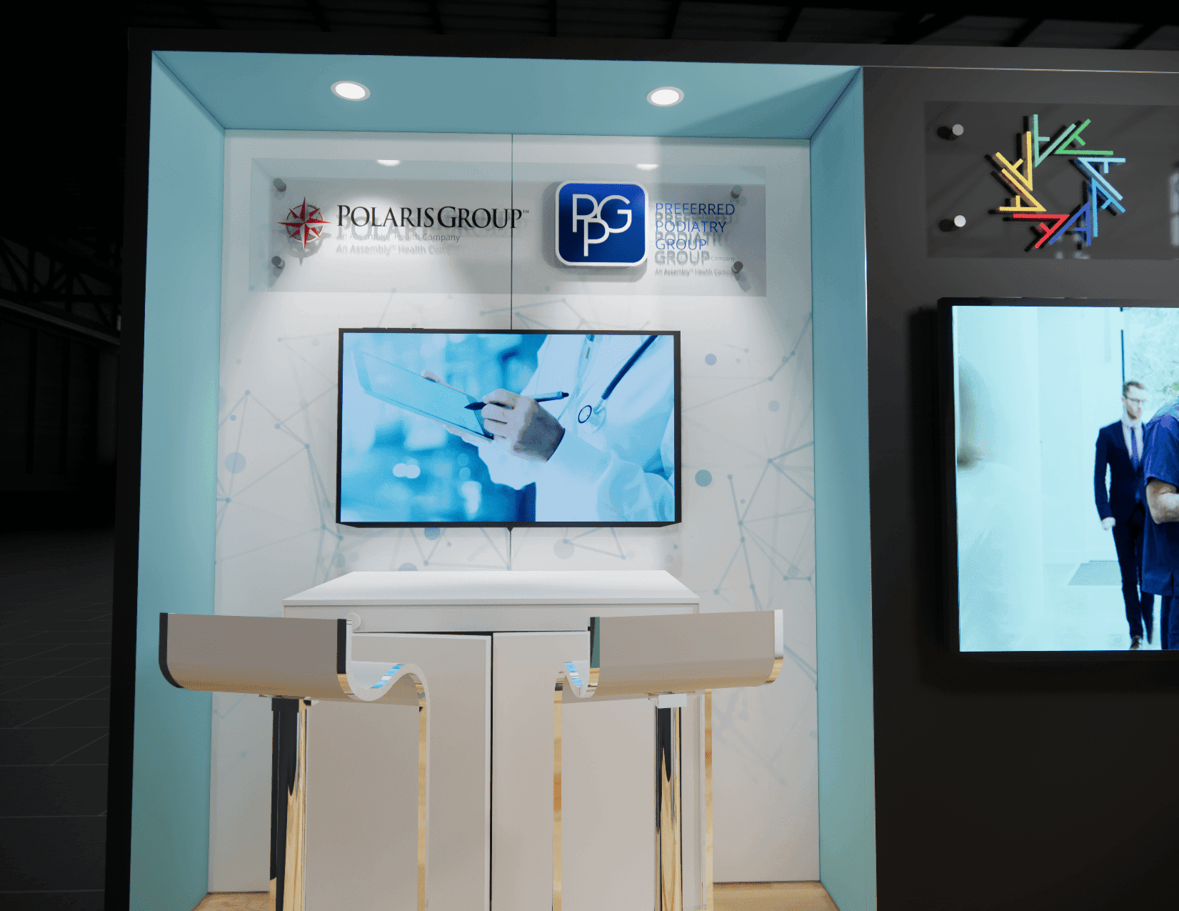 10 x 20 Inline Exhibit Rental — NAB Show, Las Vegas